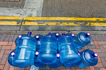 Image showing Bottles at Street