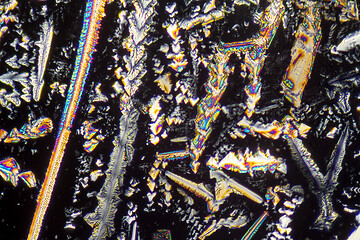 Image showing Sodium nitrate microcrystals