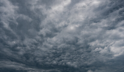 Image showing Grey storm clouds