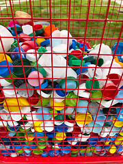 Image showing Bottle caps for recycling