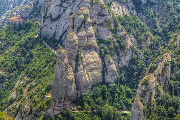 Image showing Montserrat Mountain
