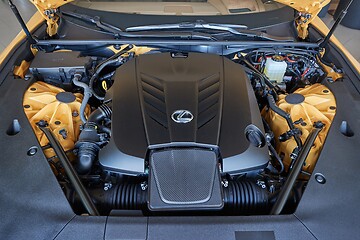 Image showing Car Engine Bay Lexus LC V8