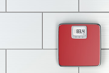 Image showing Digital weight scale