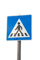 Image showing Pedestrian Crossing Traffic Sign