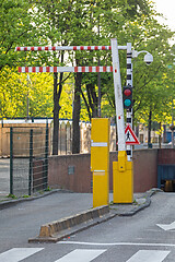 Image showing Parking Boom Barrier