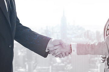 Image showing partnership handshake