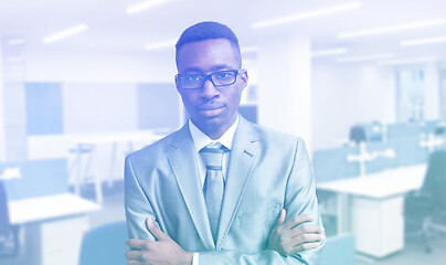 Image showing Portrait of young businessman