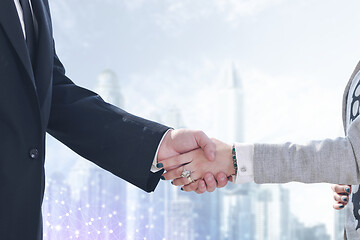 Image showing partnership handshake