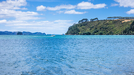 Image showing ocean view at New Zealand Coromandel