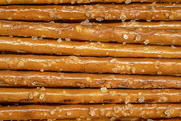 Image showing salt sticks closeup