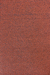 Image showing Background - roll tiles covered with red stone chips