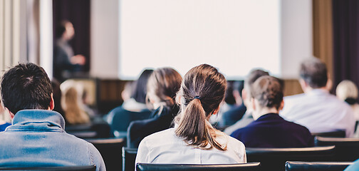 Image showing Audience in the lecture hall.