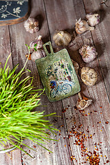 Image showing Still Life With Garlic