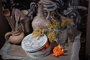 Image showing Still Life With Handmade Works