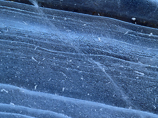 Image showing structures in ice