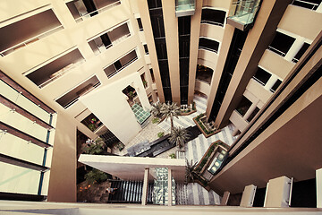 Image showing interior of a modern hotel resort