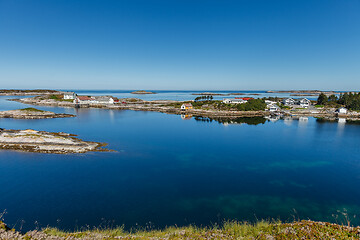 Image showing Beautiful view on norwegian fjords