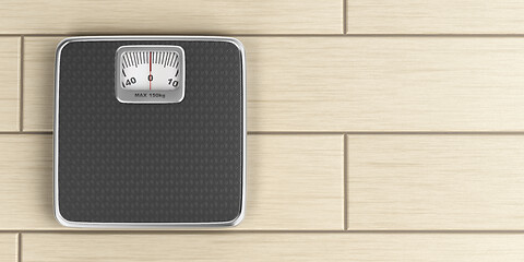 Image showing Analog weight scale