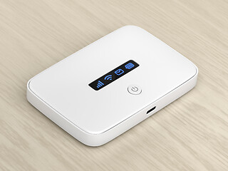 Image showing Wi-Fi mobile router