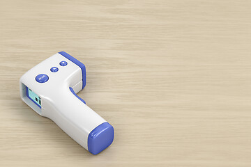 Image showing Infrared forehead thermometer