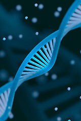 Image showing DNA chain macroshot