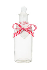 Image showing Bottle with heart shaped tag