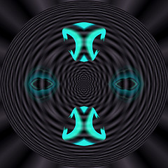 Image showing Abstract 3d background