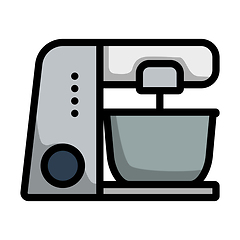 Image showing Kitchen Food Processor Icon