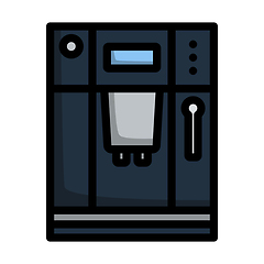 Image showing Kitchen Coffee Machine Icon