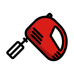 Image showing Kitchen Hand Mixer Icon