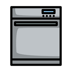 Image showing Kitchen Dishwasher Machine Icon