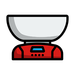 Image showing Kitchen Electric Scales Icon