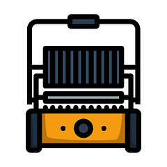 Image showing Kitchen Electric Grill Icon