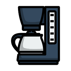 Image showing Kitchen Coffee Machine Icon