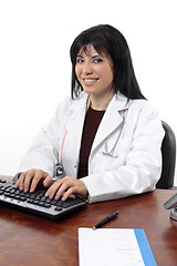 Image showing Smiling doctor