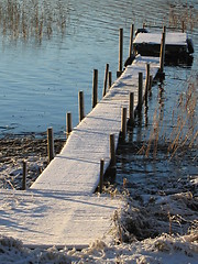 Image showing Lake early winter