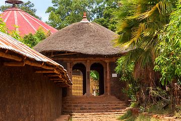 Image showing Ura Kidane Mehret Church, monastery Ethiopia