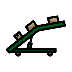 Image showing Warehouse Transportation System Icon