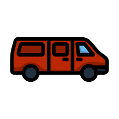 Image showing Commercial Van Icon