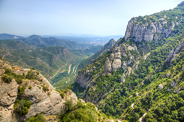 Image showing Montserrat Mountain