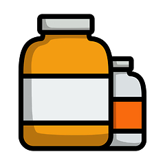 Image showing Pills Container Icon