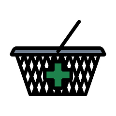 Image showing Pharmacy Shopping Cart Icon