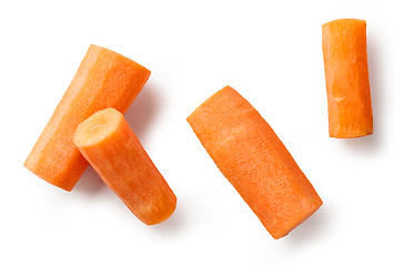 Image showing pieces of carrot