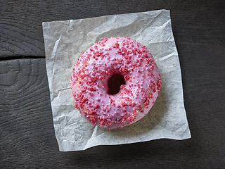 Image showing freshly baked donut