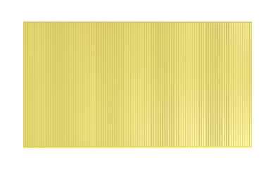 Image showing Yellow fitness mat