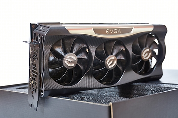 Image showing EVGA Geforce RTX 3090 Nvidia GPU display