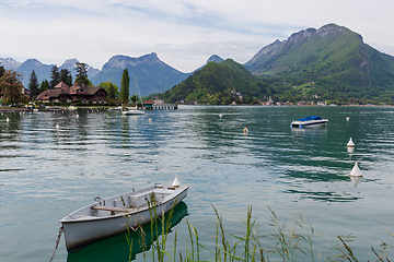 Image showing Lake of Annecy in the french Alps