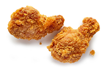 Image showing fried breaded chicken wings