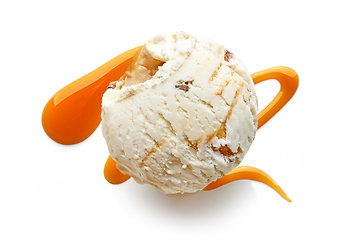 Image showing ice cream ball