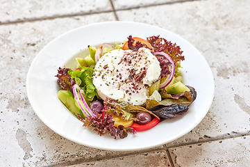 Image showing portion of greek salad